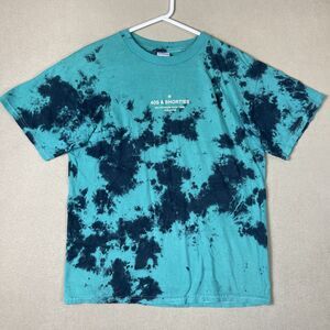 40s‎ & Shorties T-Shirt Mens Medium Green Bad Decisions Good Times Worldwide